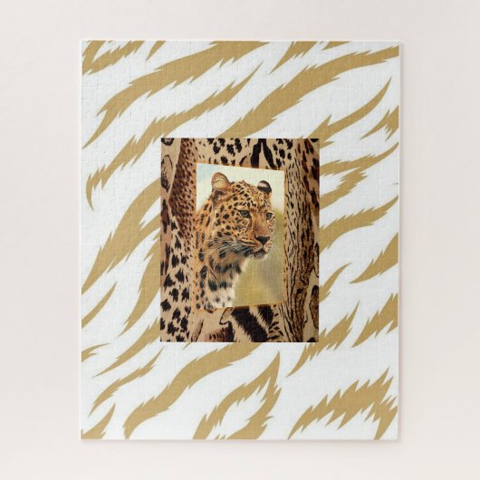 Puzzles Leopard Brown (Vertikal)