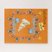 Puzzles Liebe Kids Polar Bears Wolken (Horizontal)