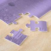 Puzzles Lila Glitzer Tropfen Blauer (Seite)