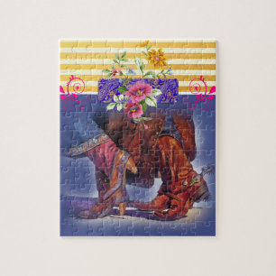 Puzzles Line Tanzen Country Strip