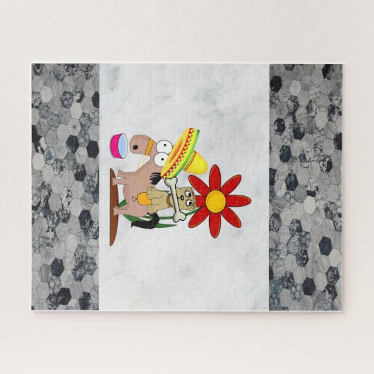 Puzzles Mexican Dog Horse (Horizontal)