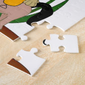 Puzzles Mexican Donkey Dog Floral (Seite)