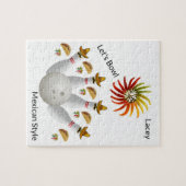 Puzzles Mexican Hot Paprikaschoten Bowling Ball Bu (Horizontal)