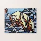 Puzzles mit Bärenmalereien - Puzzles mit Bärenmale (Horizontal)