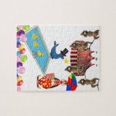 Puzzles Monkey Clowns Circus Siegel Balloons (Horizontal)