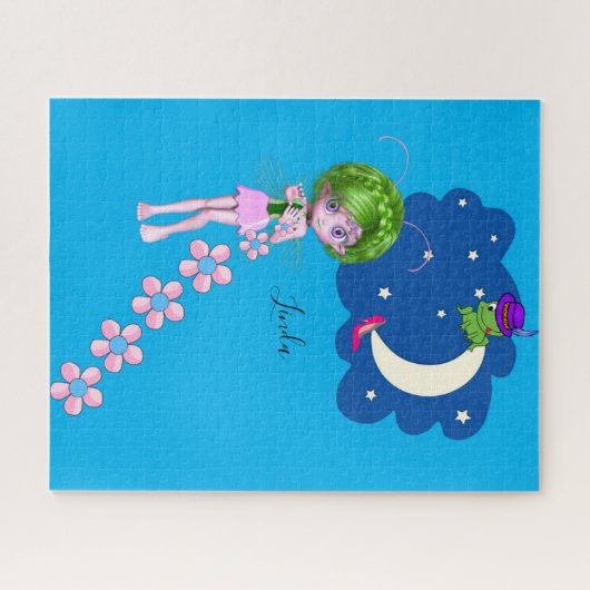 Puzzles Moon Floral (Horizontal)