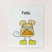 Puzzles Mouse Cheese Cheesy  (Vertikal)