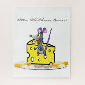 Puzzles Mouse Cheese Lovers (Vertikal)