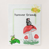 Puzzles Mouse Frog Friends Mushroom (Vertikal)