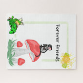 Puzzles Mouse Frog Friends Mushroom (Horizontal)