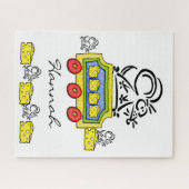 Puzzles Mouse Käse Zugfahrt (Horizontal)