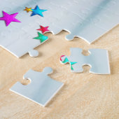 Puzzles Narwhal Kuh Schafstars floral (Seite)