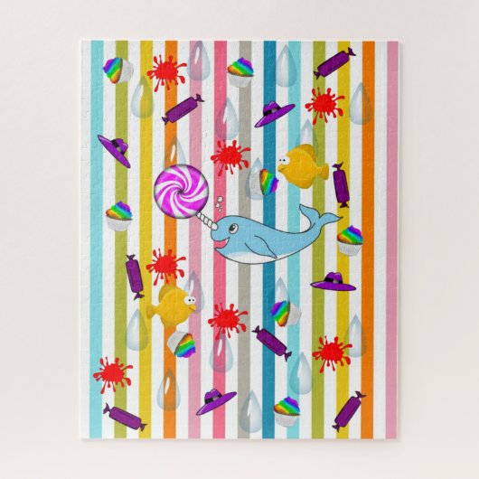 Puzzles Narwhal Stripe (Vertikal)