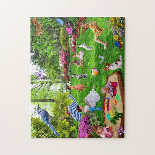 Puzzles Naturpuzzles für Kinder und Hunde (Vertikal)
