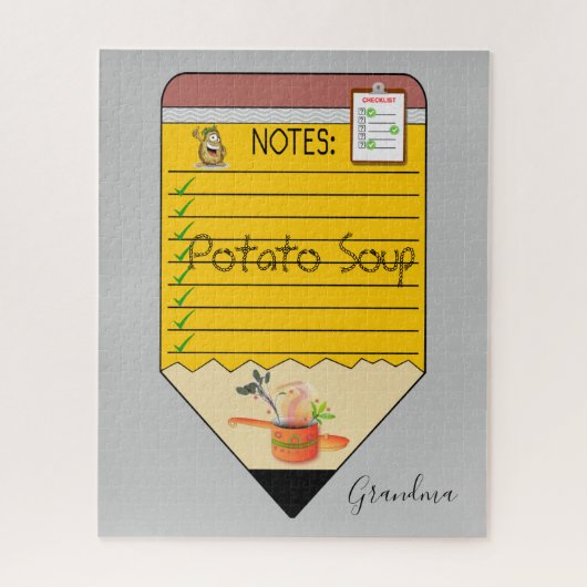 Puzzles Notes Potato Soup (Vertikal)