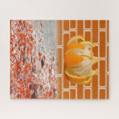 Puzzles Orange Ziegel (Horizontal)
