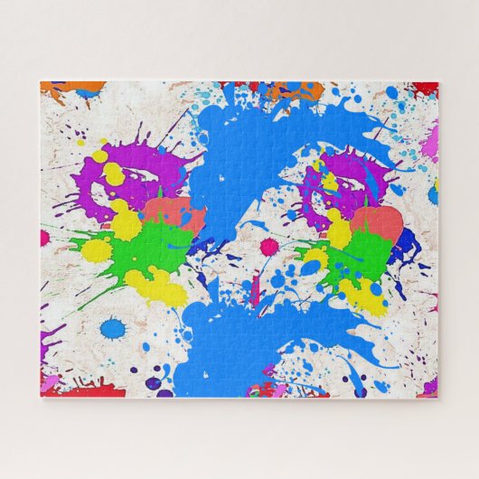 Puzzles Paint Spritzer (Horizontal)