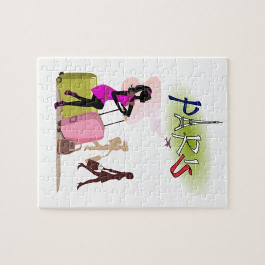 Puzzles Paris Frankreich Urlaub (Horizontal)