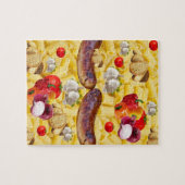 Puzzles Pasta Pinguin Brot Tomate (Horizontal)