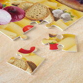 Puzzles Pasta Pinguin Brot Tomate (Seite)