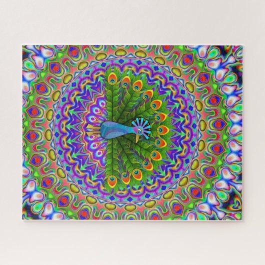 Puzzles Peacock (Horizontal)