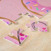 Puzzles Pink Fairy Donuts Herz Blumenstrauß (Seite)