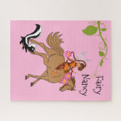 Puzzles Pink Fairy Horse Skunk (Horizontal)