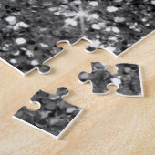 Puzzles Pink Grau Glitzer (Seite)