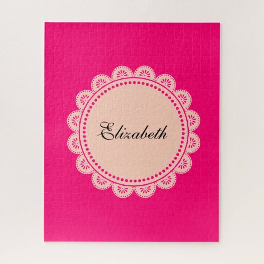 Puzzles Pink Lace (Vertikal)