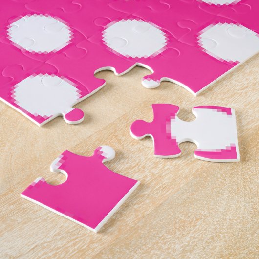 Puzzles Pink Polka dot, Paris Frankreich (Seite)