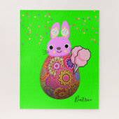 Puzzles Pink Rabbit Mandala (Vertikal)