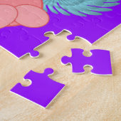 Puzzles Pink Rabbit Rainbow Sun Wolken (Seite)