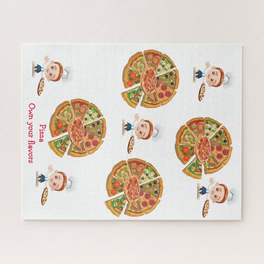 Puzzles Pizza Pie Eure Aromen (Horizontal)