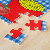 Puzzles Potato French Fries ketschup Tomato (Seite)