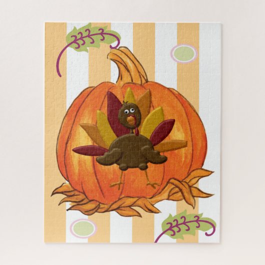 Puzzles Pumpkin Orange Türkei (Vertikal)