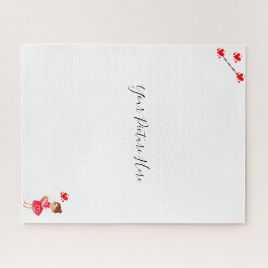 Puzzles Red Hearts (Horizontal)