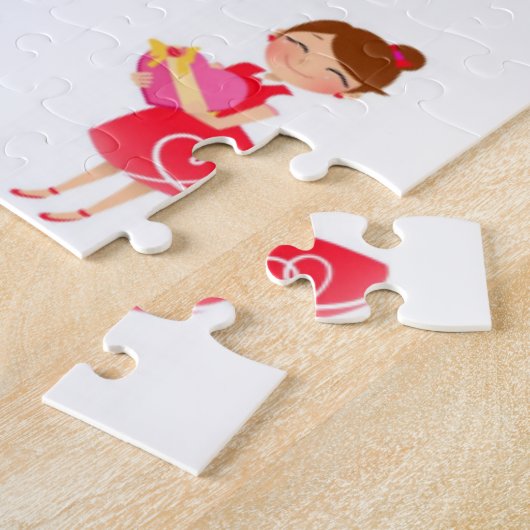 Puzzles Red Hearts (Seite)