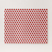 Puzzles Red Hearts Happy Valentine's Day (Horizontal)