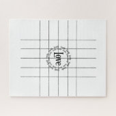 Puzzles Red White Liebe (Horizontal)