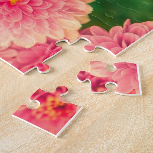 Puzzles Rosa Elephant Bloral (Seite)