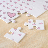 Puzzles Rosa Herzen (Seite)