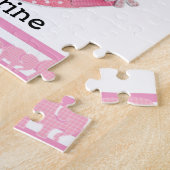 Puzzles Rosa Liebe Blütenbraun (Seite)