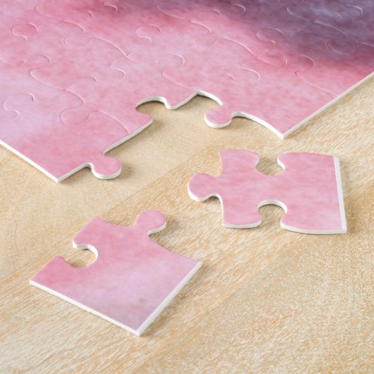 Puzzles Rosa Marmor Blume Streifen Grau (Seite)