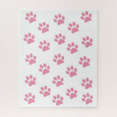 Puzzles Rosa Paw Prints (Vertikal)