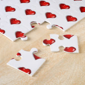 Puzzles Rote Herzen Frohen Valentinstag (Seite)