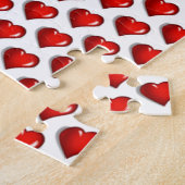 Puzzles Rote Herzen Frohen Valentinstag (Seite)
