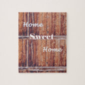 Puzzles Rustic Wood Zuhause Sweet Zuhause (Vertikal)