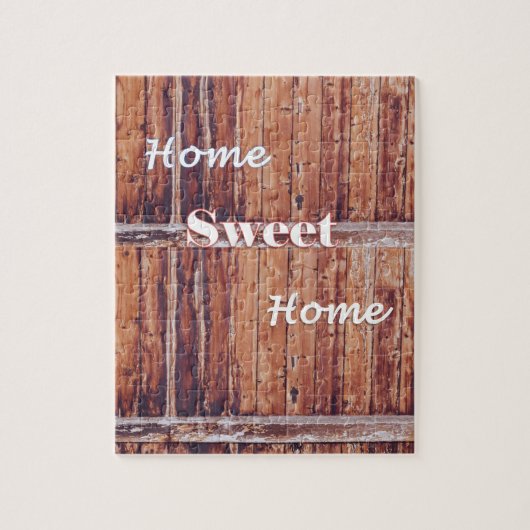 Puzzles Rustic Wood Zuhause Sweet Zuhause (Vertikal)