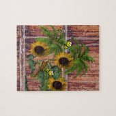 Puzzles Rustikale Holzbläser (Horizontal)