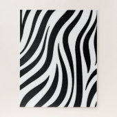 Puzzles Schwarz und Weiß Leopard (Vertikal)